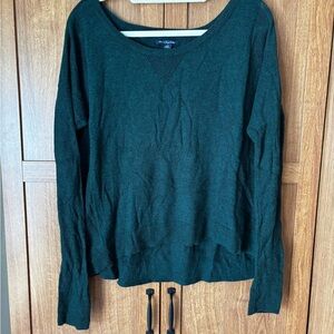 American Eagle Outfitters Forest Green Knit Top